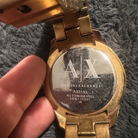 Armani Exchange Golden Watch - Picture 2 of 4